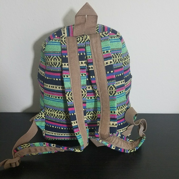 MOVING SALE FINAL PRICE Brand new bohemian handmade mini backpack - Picture 2 of 5